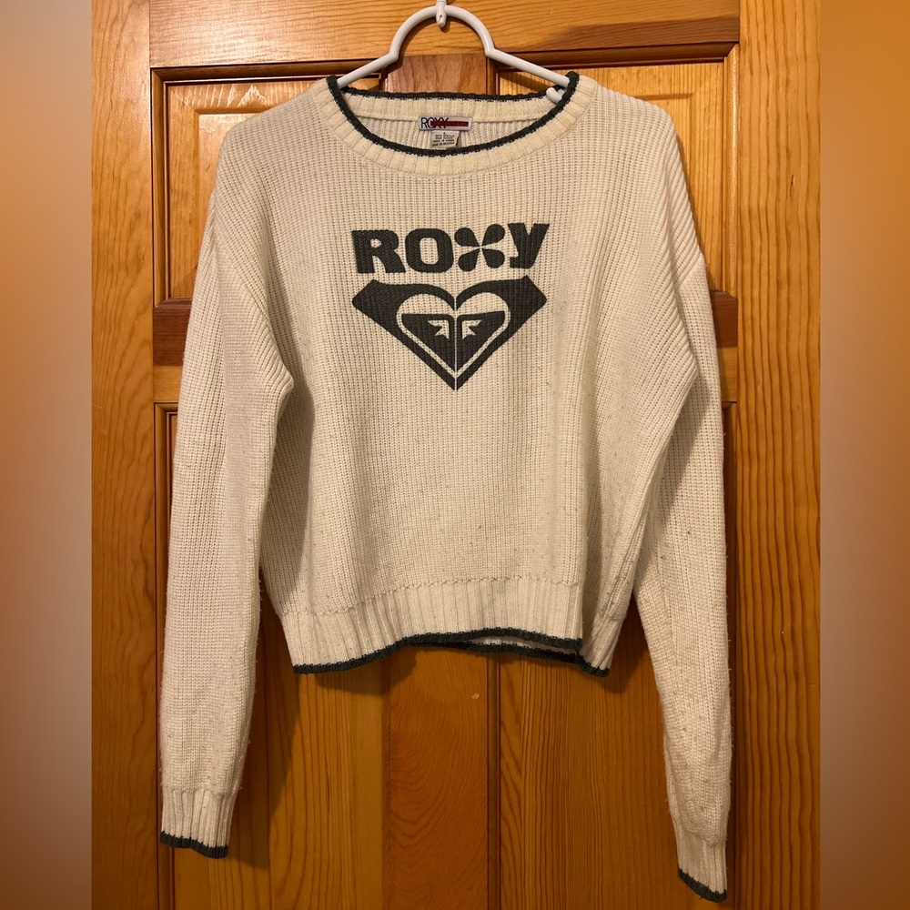 Vintage Roxy Cropped Sweater